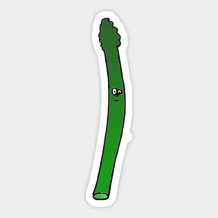 Happy Asparagus Sticker